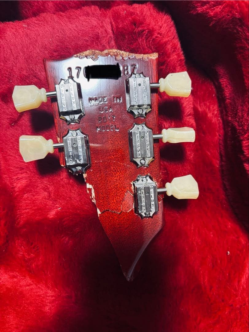 Gibson レスポールスタンダード(ネック折れ・ジャンク品)