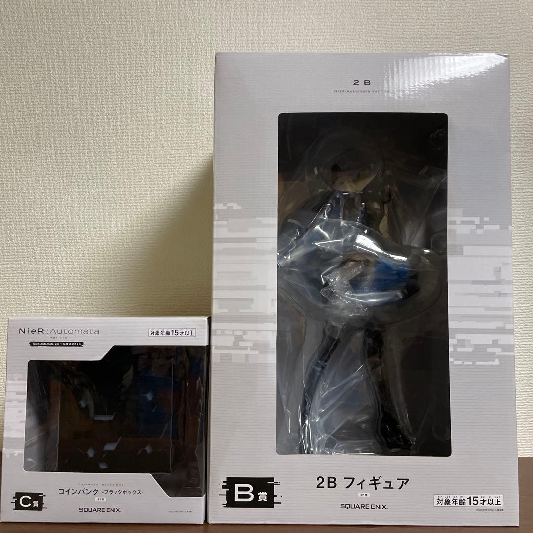 NieR:Automata 放送記念くじ B賞 C賞セット フィギュア 2B