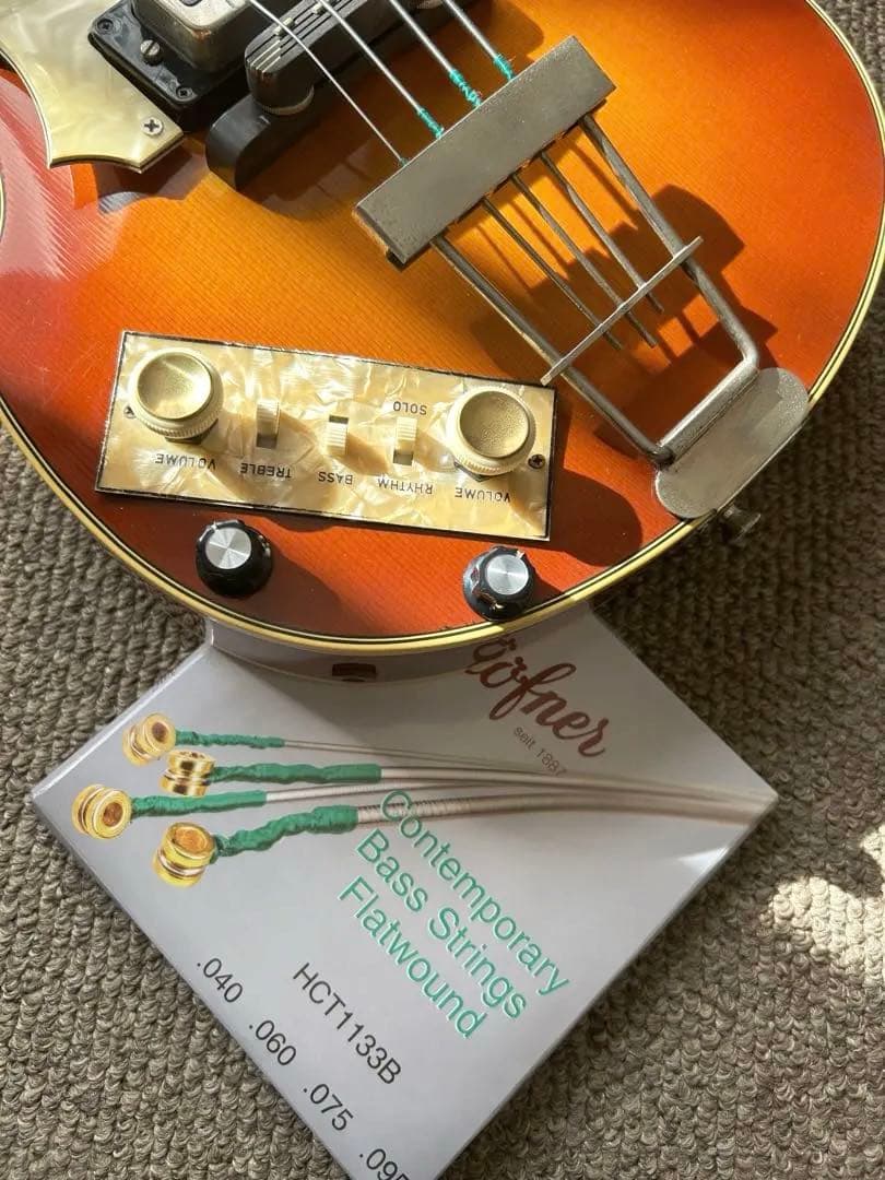 ヘフナー 500/1 LH バイオリンベース 90年代