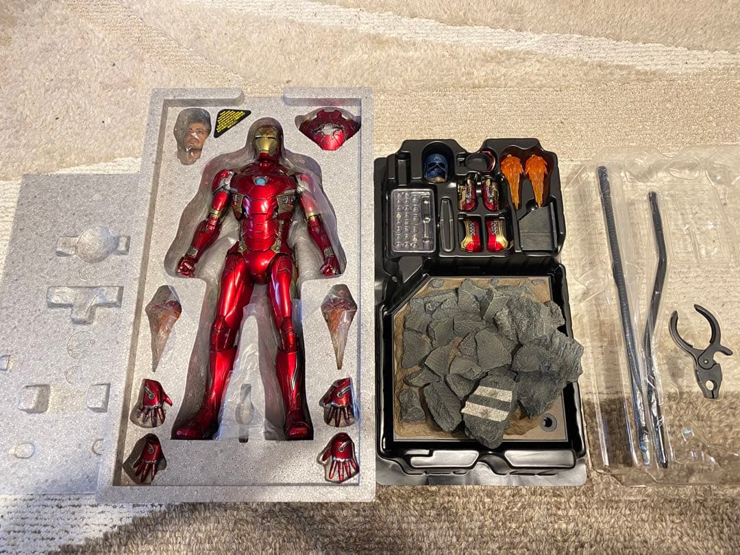 ホットトイズ キャプテンアメリカ シビルウォー 3体セット