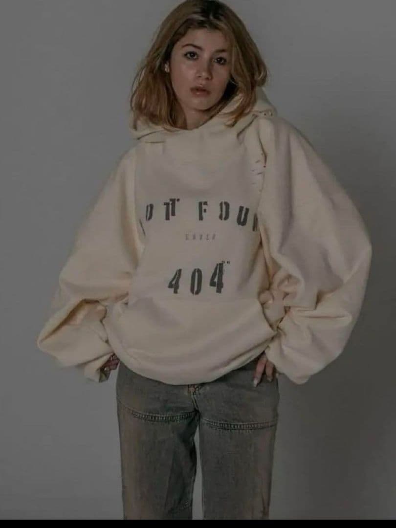 未着用☆errer フーディー☆パーカー☆スウェット