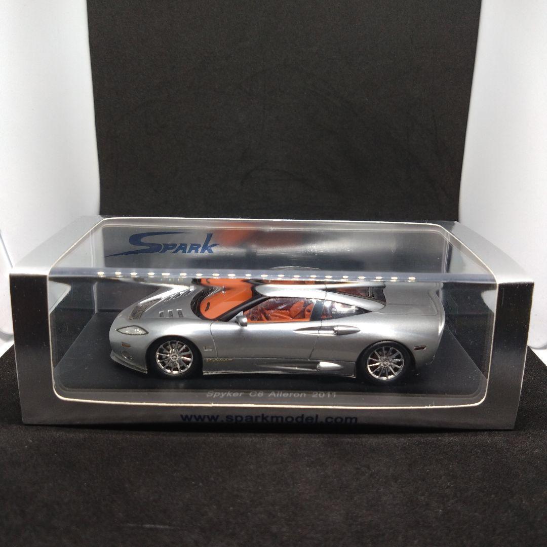 スパーク 1/43 スパイカー C8 アイルロン 2011 シルバー