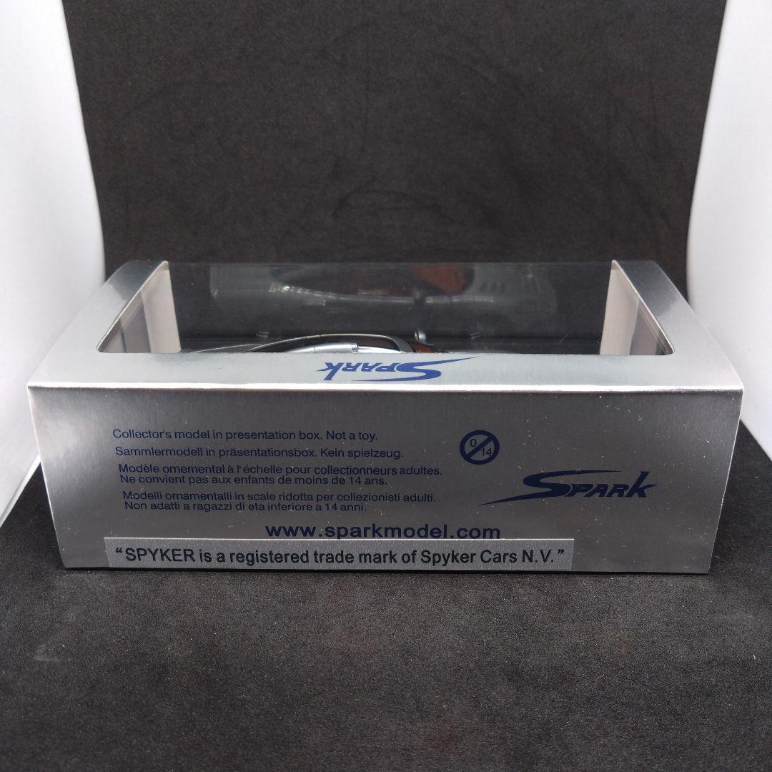 スパーク 1/43 スパイカー C8 アイルロン 2011 シルバー