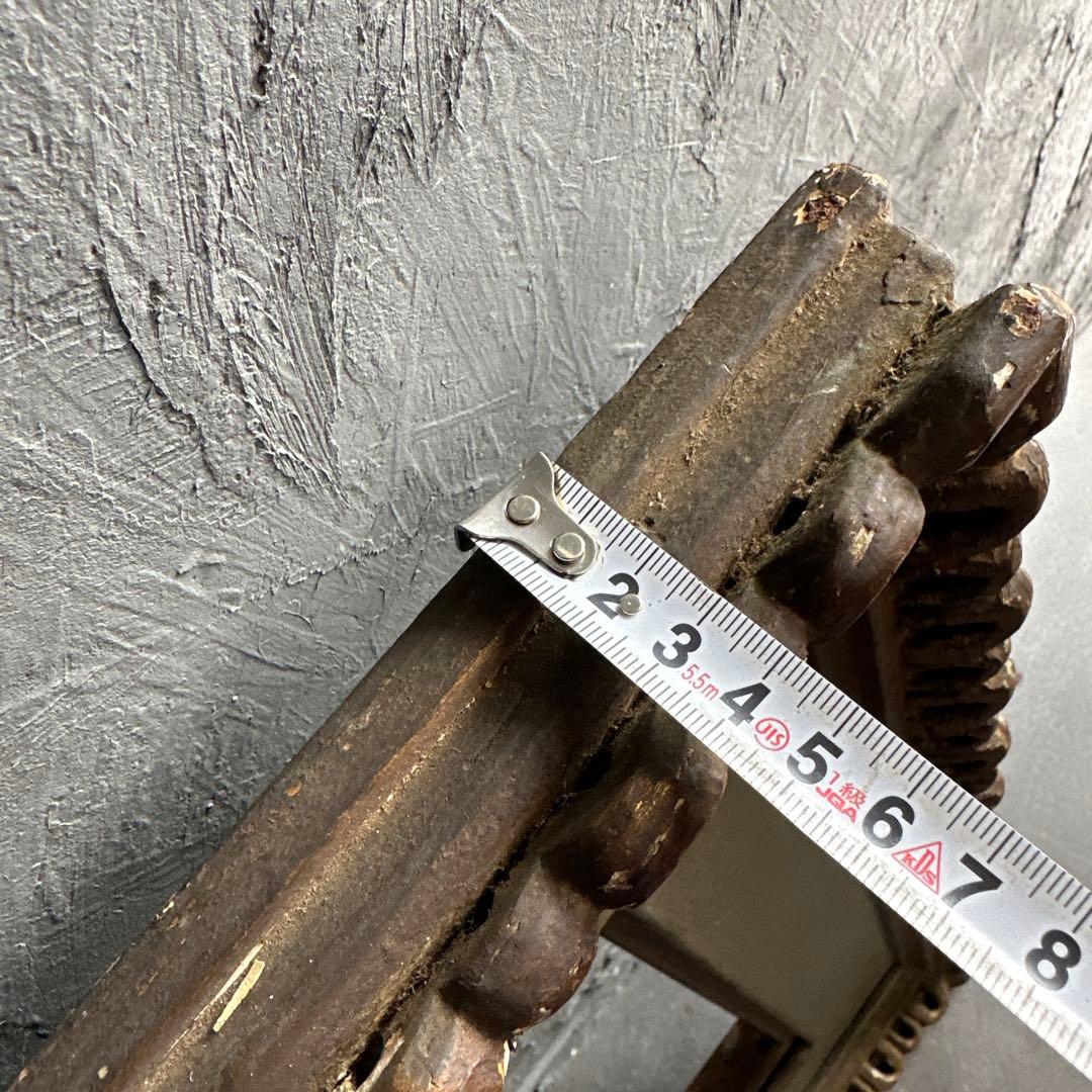 瞬間大幅お値下げ❣️希少品❣️アンティーク　木製額縁　ディスプレイに！