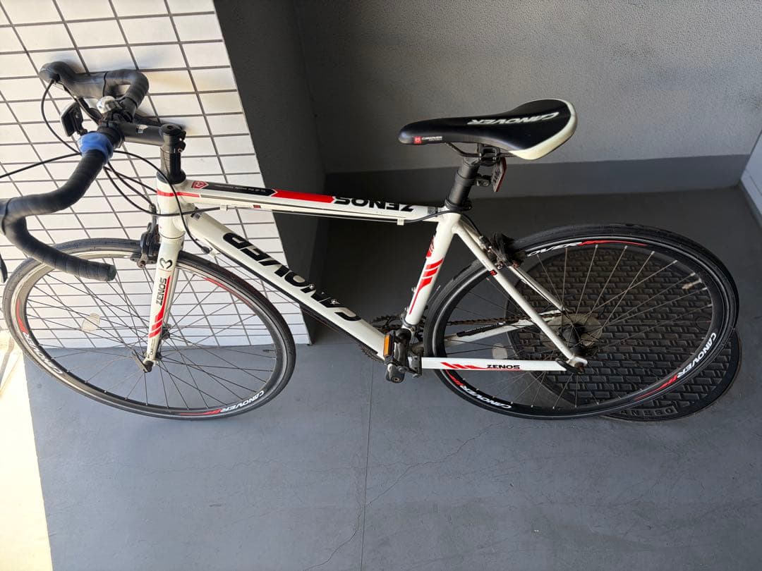CANOVER ZENOS(カノーバー　ゼノス)ホワイト ロードバイク本体