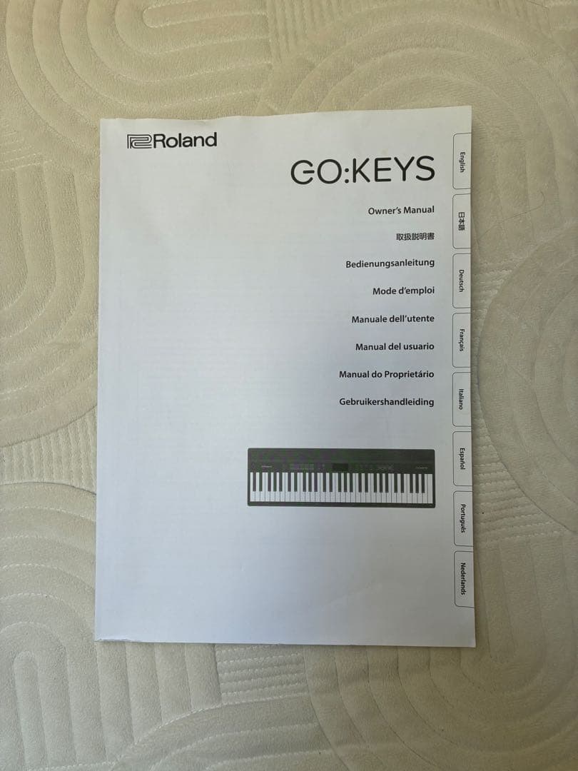 【状態○】Roland 電子ピアノ GO:KEYS 61鍵 レッド