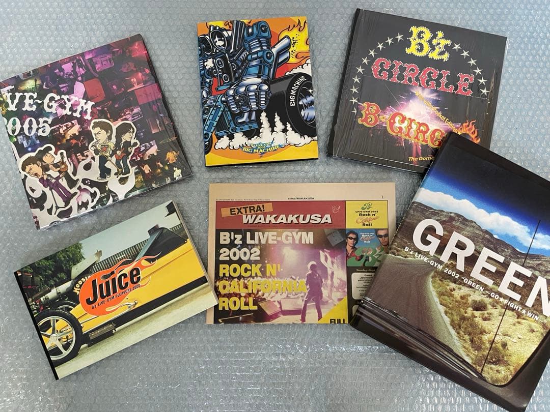 B'z ツアーパンフレットフォト、他ファンクラブアイテム　セット