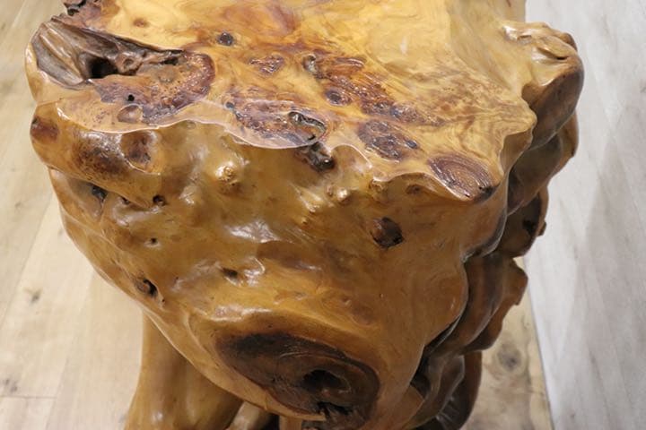 gmck586 ○ 変木 花台 飾り台 衝立 オブジェ 無垢材 天然木 自然木