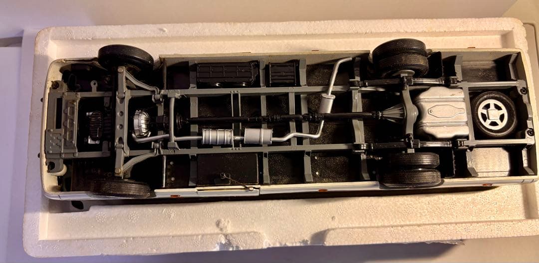 【精密1/24トヨタ コースター 中国四川一汽トヨタ特注 ダイキャス 【激レア】