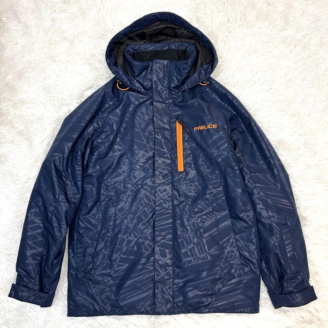 【美品‼︎】FABLICE ファブリス スキー ウェア Sサイズ ネイビー