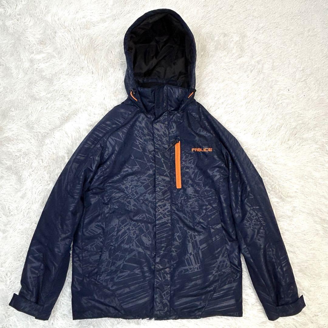 【美品‼︎】FABLICE ファブリス スキー ウェア Sサイズ ネイビー