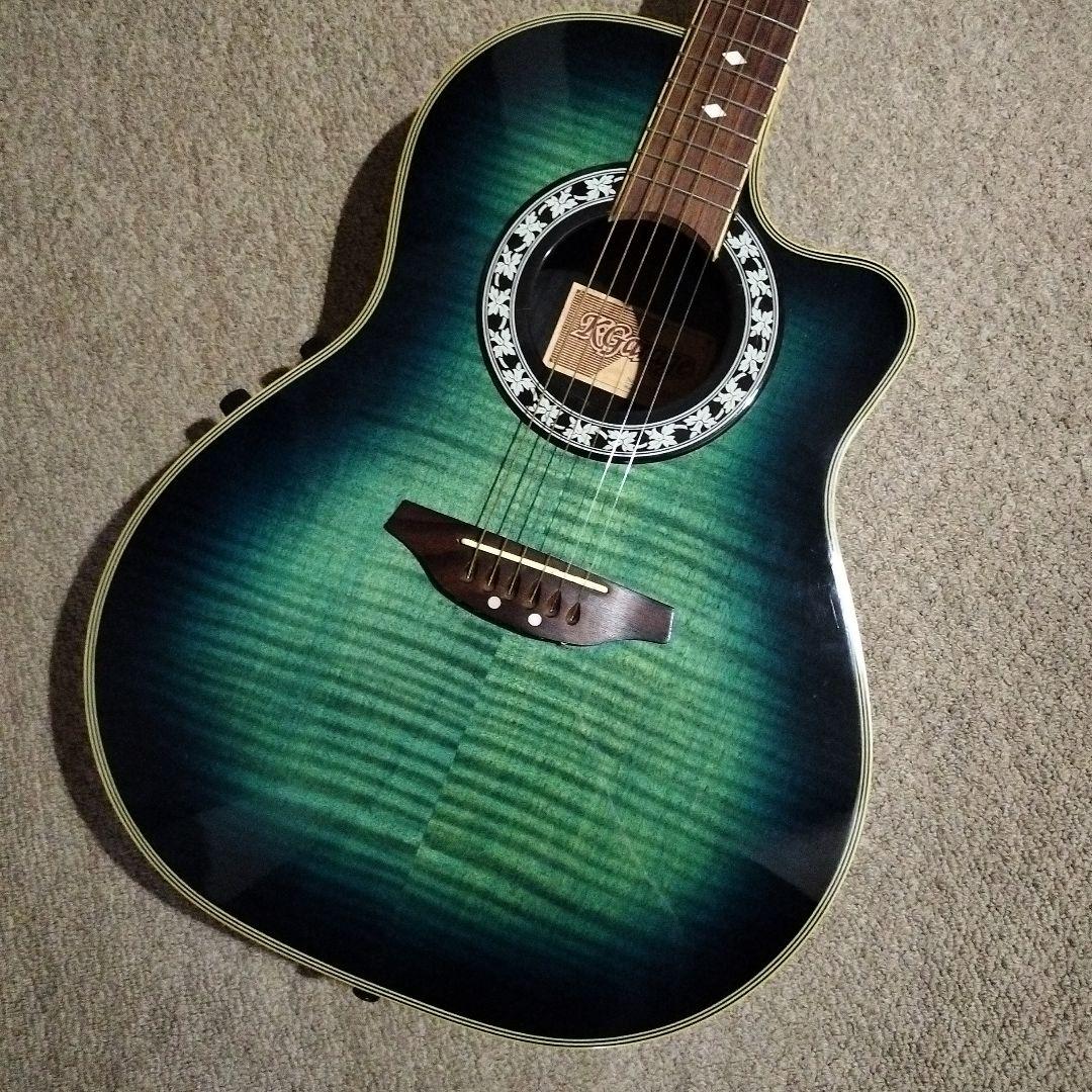 K•Garage エレアコギター EA-400 清掃済み 新品ストラップ付