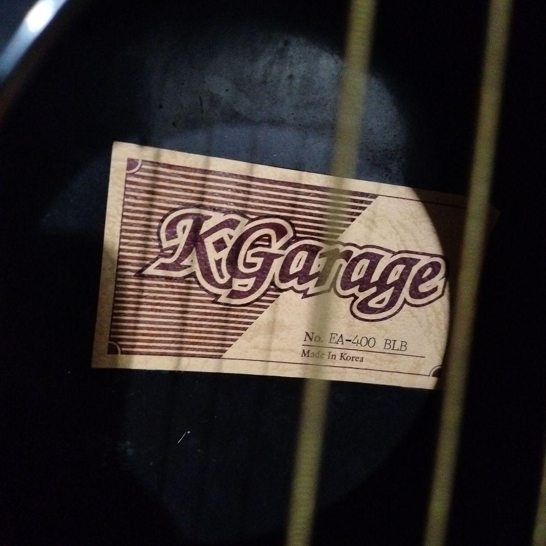 K•Garage エレアコギター EA-400 清掃済み 新品ストラップ付