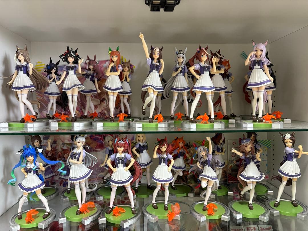 ウマ娘 制服フィギュア30体+アクスタ4枚