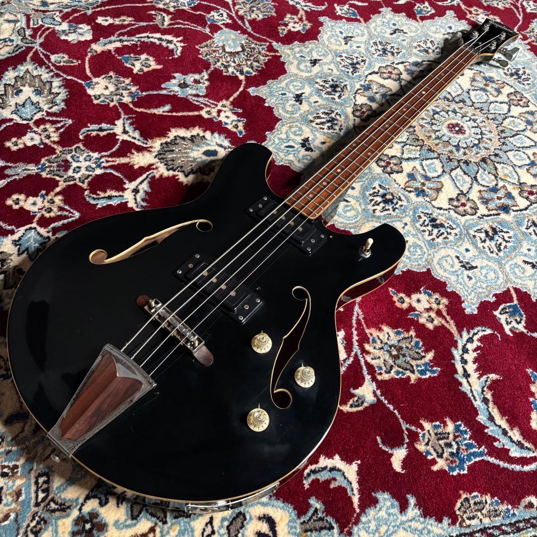 逸品　Guyatone SB-25 日本製 セミアコ ベース 1960年代