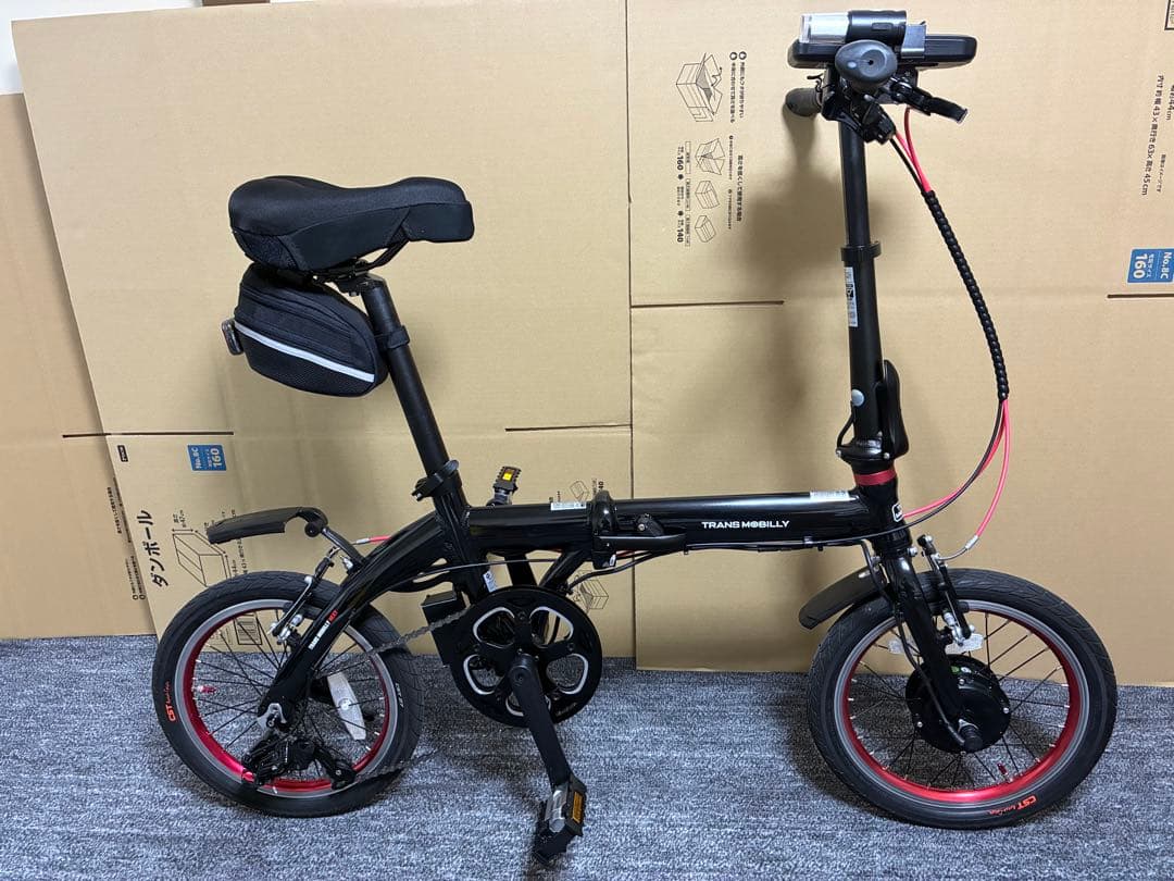 折りたたみ電動アシスト自転車　TRANS MOBILLY 16インチ