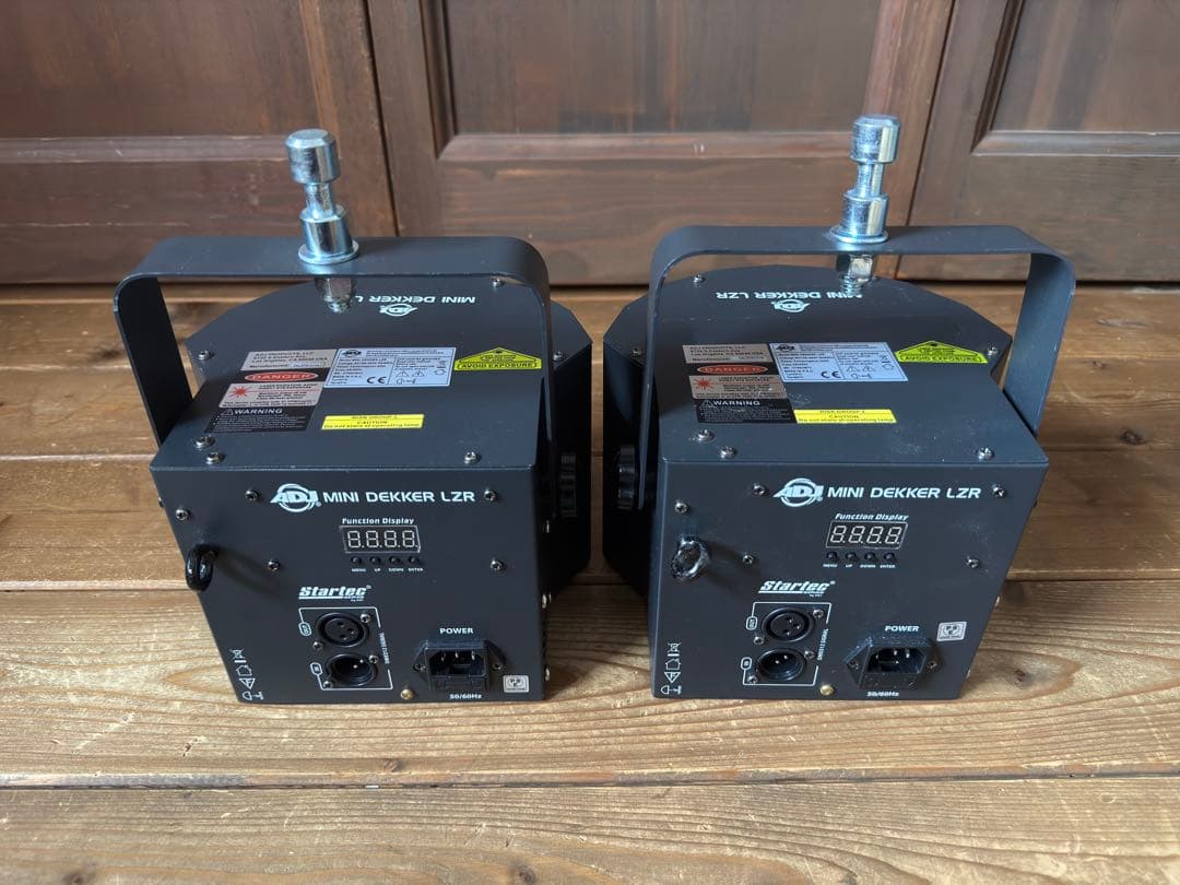 ADJ mini dekker LZR ２台セット