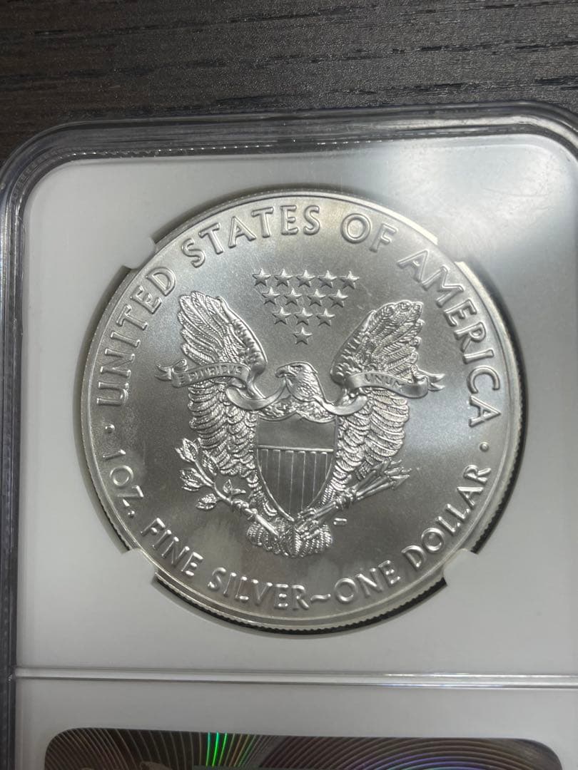 2016年 アメリカンイーグル 銀貨　1オンス　NGC MS70