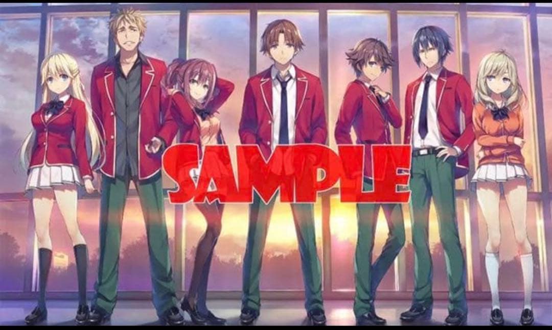 ようこそ実力至上主義の教室へ 2年生編 限定タペストリー