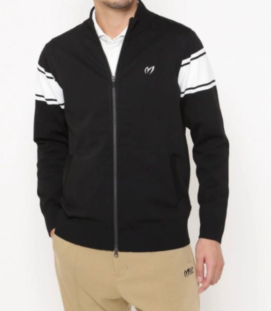 新品 パーリーゲイツ マスターバニー 天竺度詰め ジャケット(4)サイズM/黒