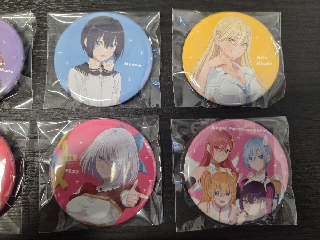 【台紙無し】2.5次元の誘惑 Blu-ray きゃにめ 全巻購入特典 缶バッジ