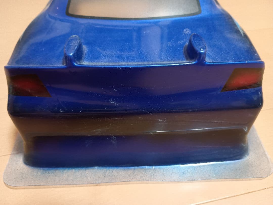 新品 RCカー ボディシェル フレイムパターン 塗装済み