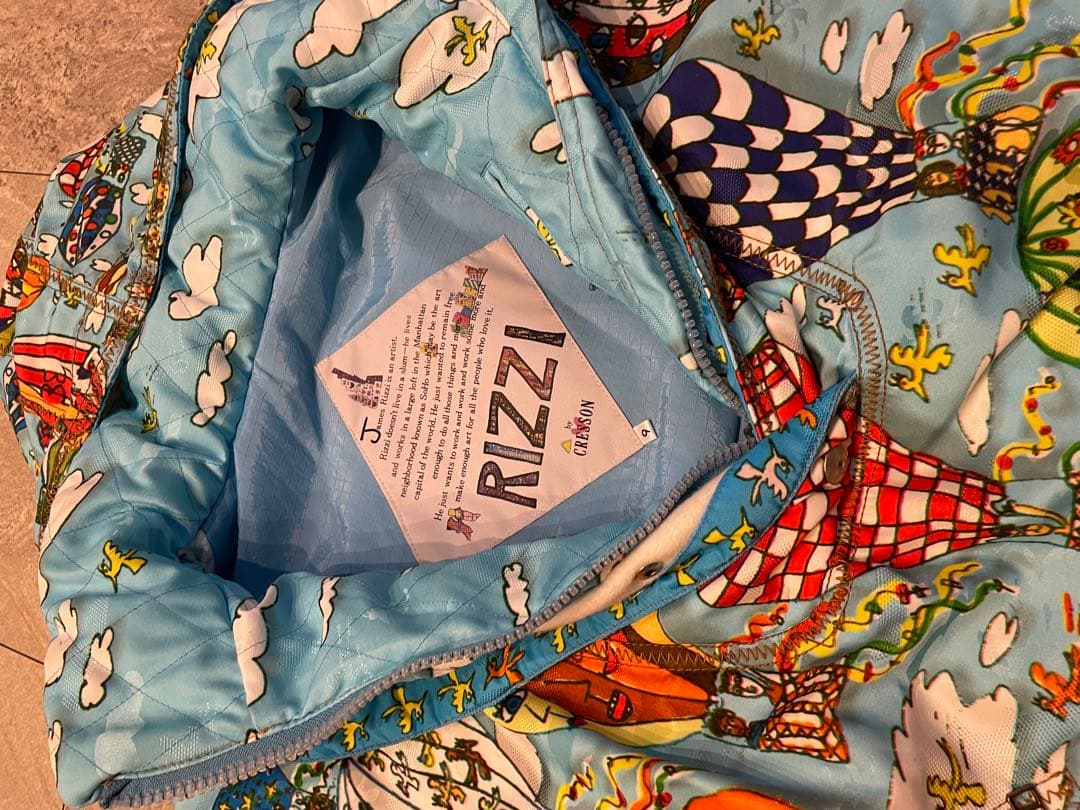 James Rizzi 画家　レア　スキーウェア　ボード　9 美品　M