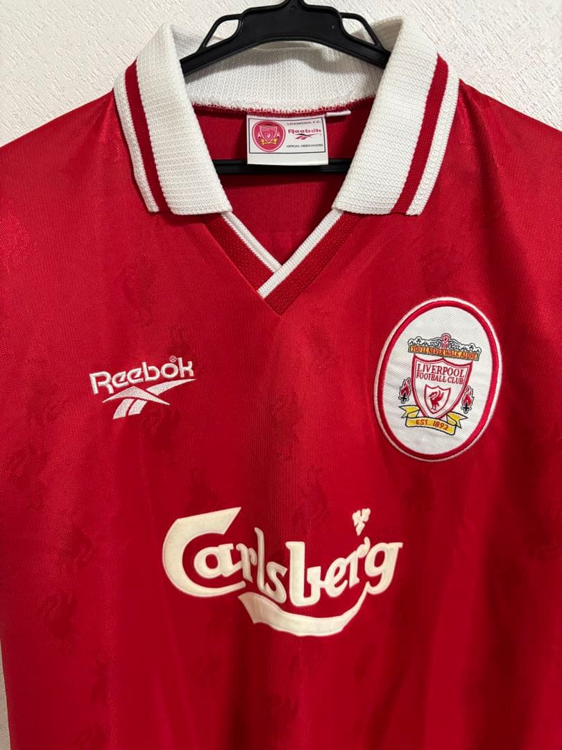 リバプール ユニホーム リーボック ＃11 レドナップ サイズＭ　1996-98