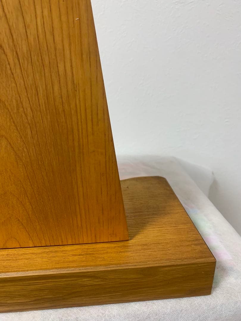 【非売品】山形牛 駒形看板 天然木製 台座付 指定店用 什器 置物 銘柄牛 心作