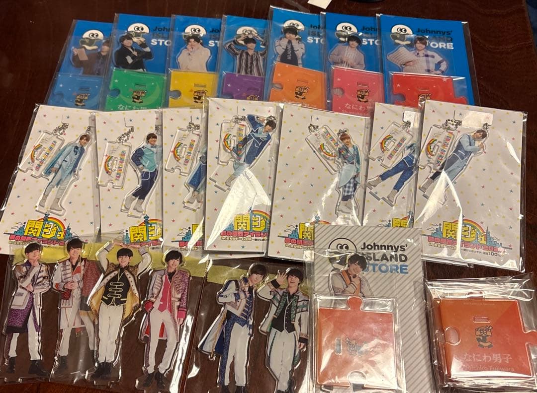 アクリルスタンド　第一弾　第二弾　京セラ　なにわ男子
