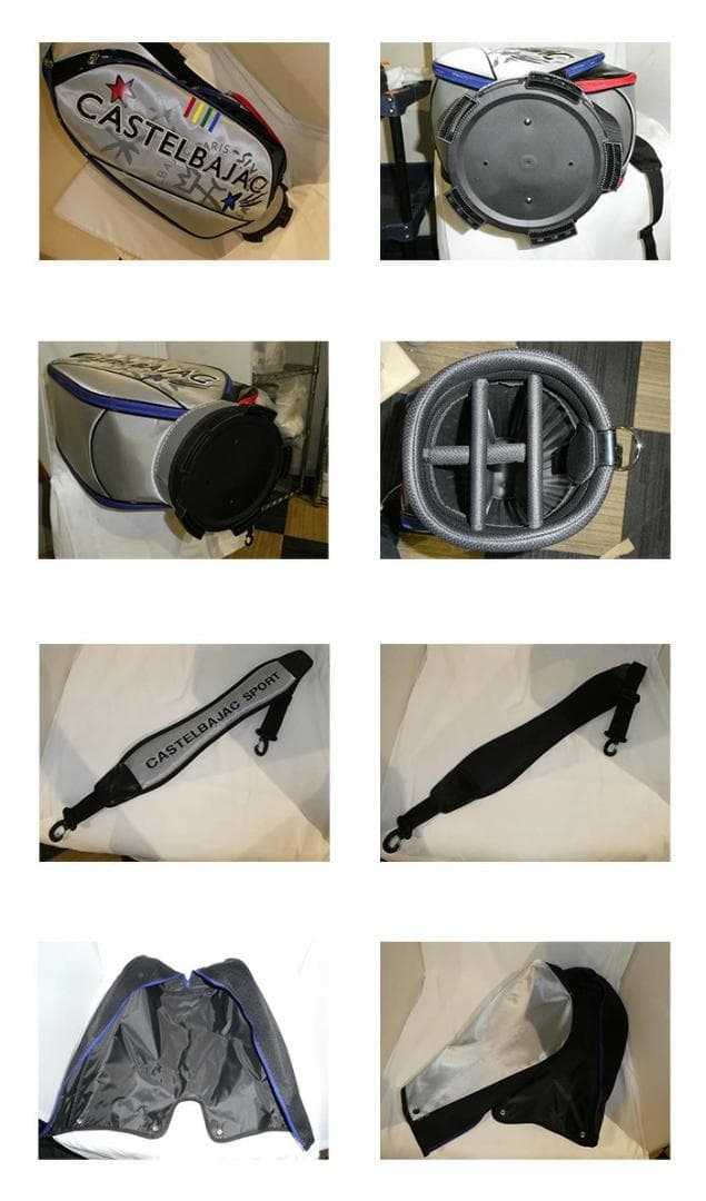 カステルバジャック キャディバッグ 7235381302 シルバー