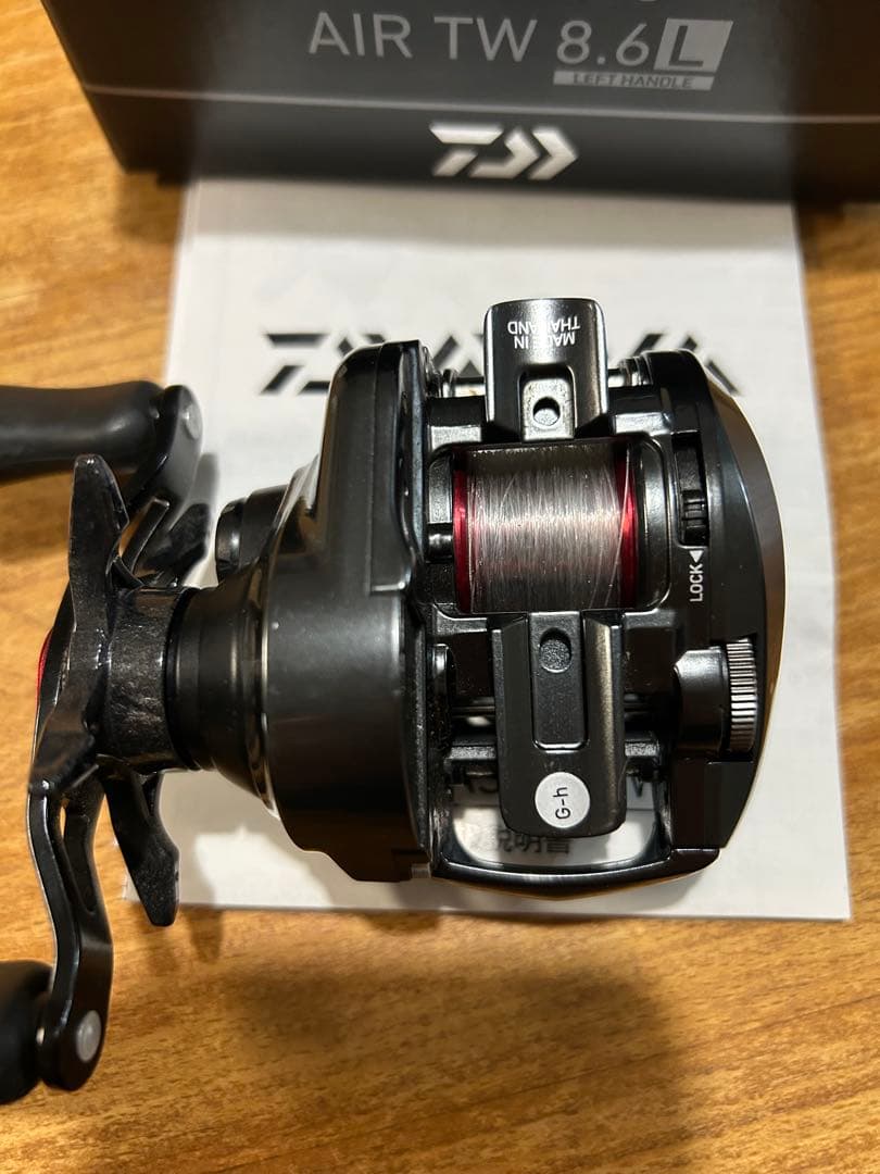 ダイワ　20アルファスAIR TW 8.6L 左　中古美品