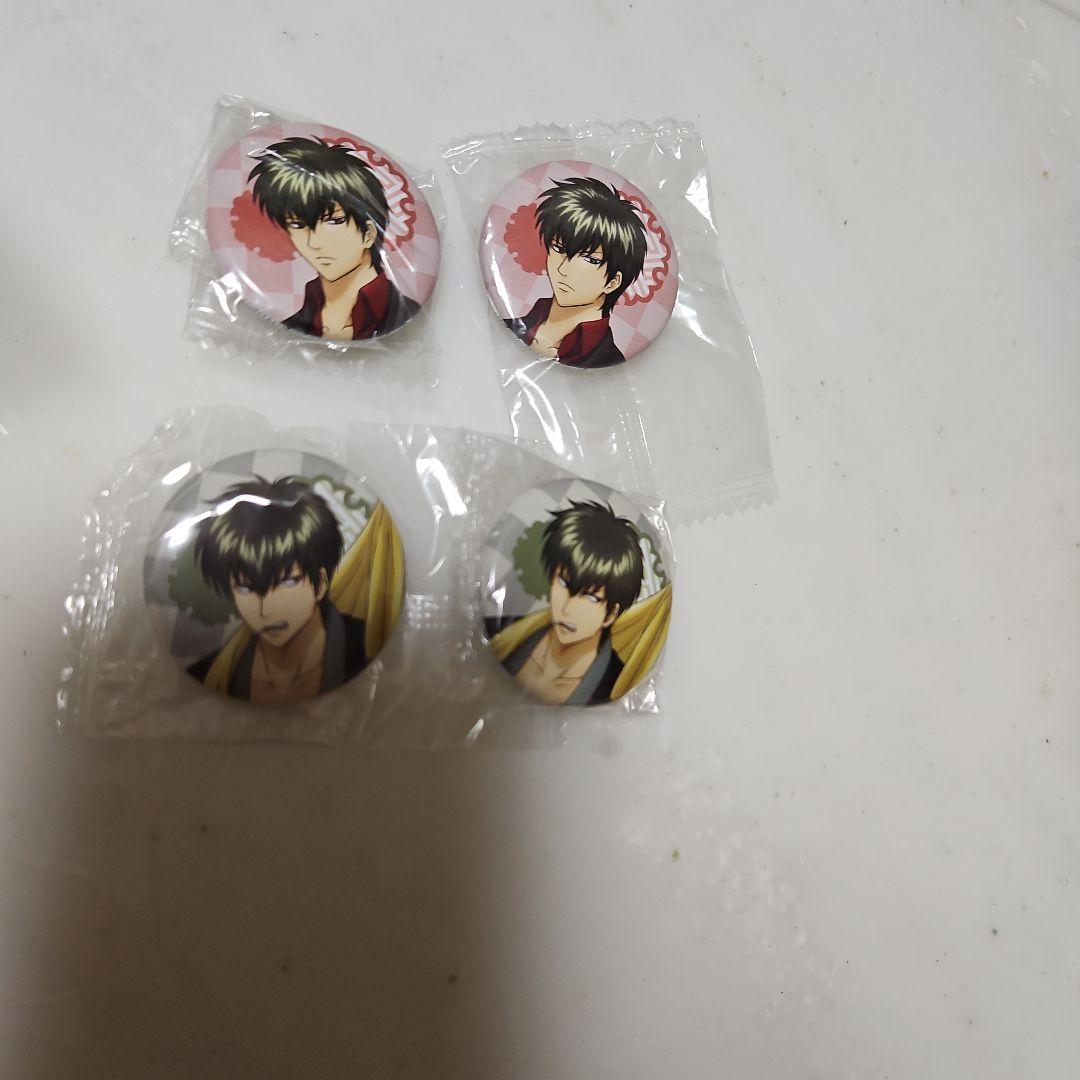 銀魂 一番おみくじ缶バッジ 土方 ＋ おみくじ4種