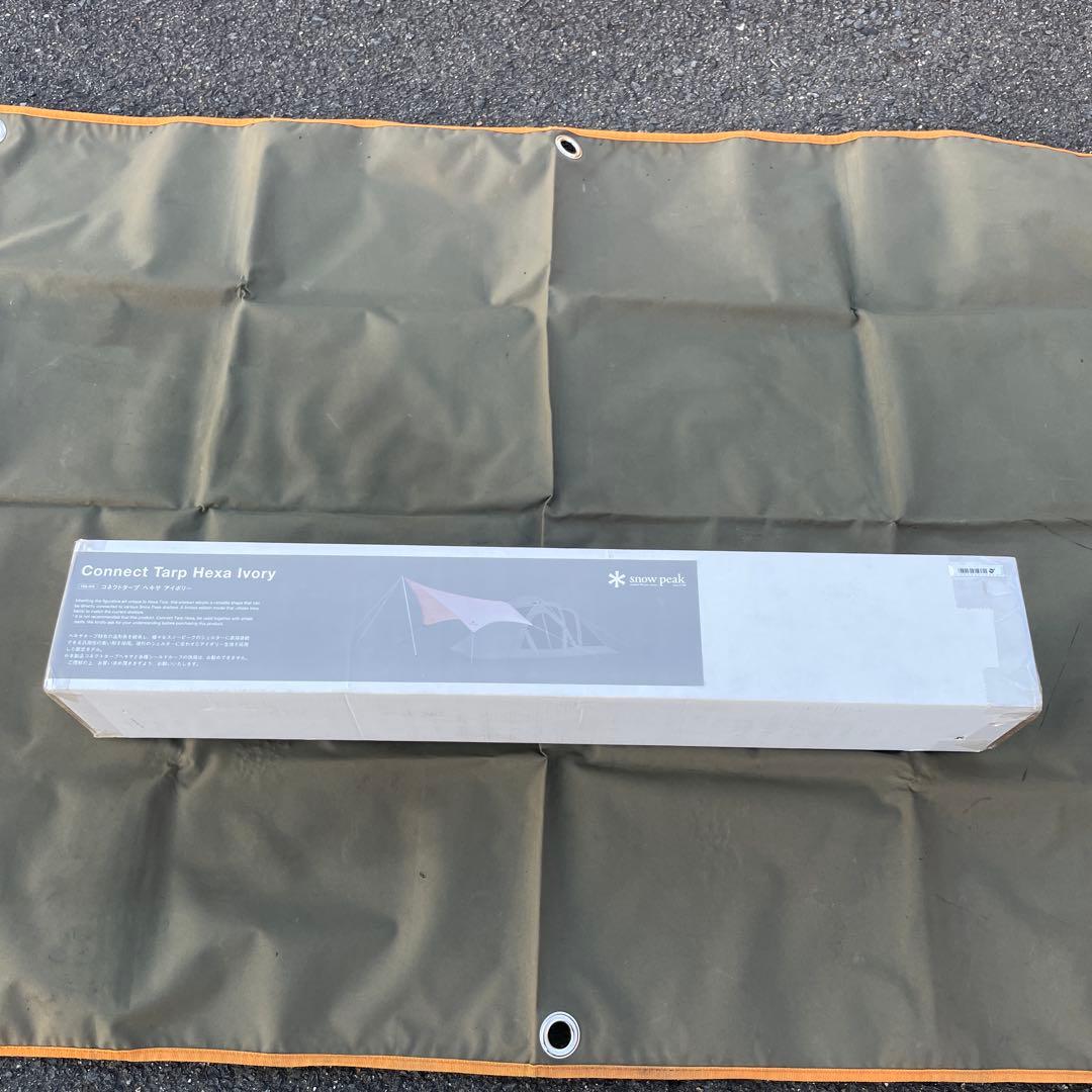 新品未開封　 peak Connect Tarp Hexa Ivory