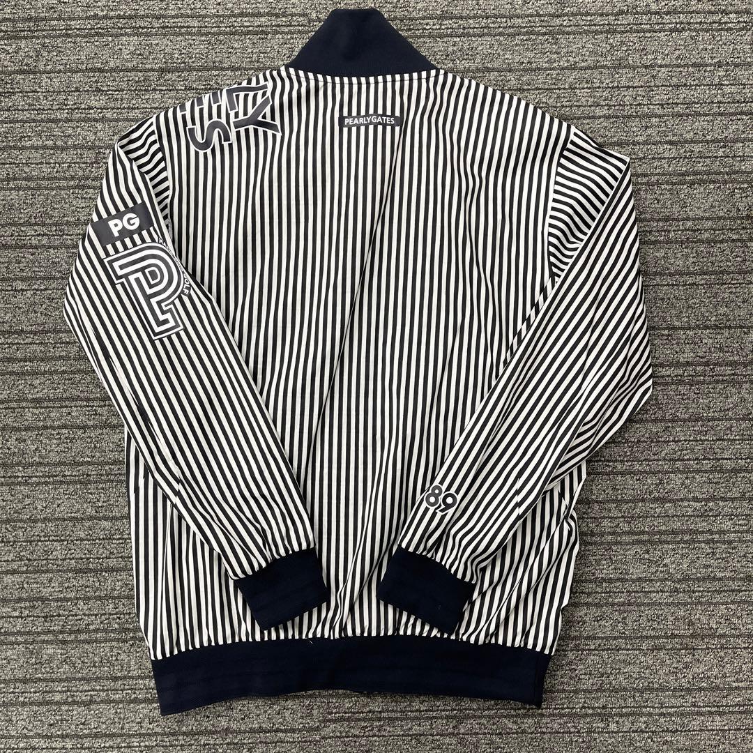 パーリーゲイツ  ストライプ　ブルゾン