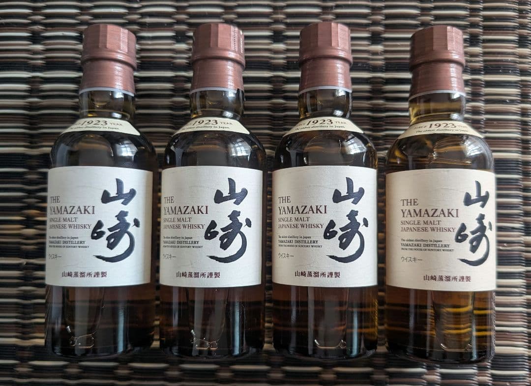 山崎ミニボトル　180ml×4本