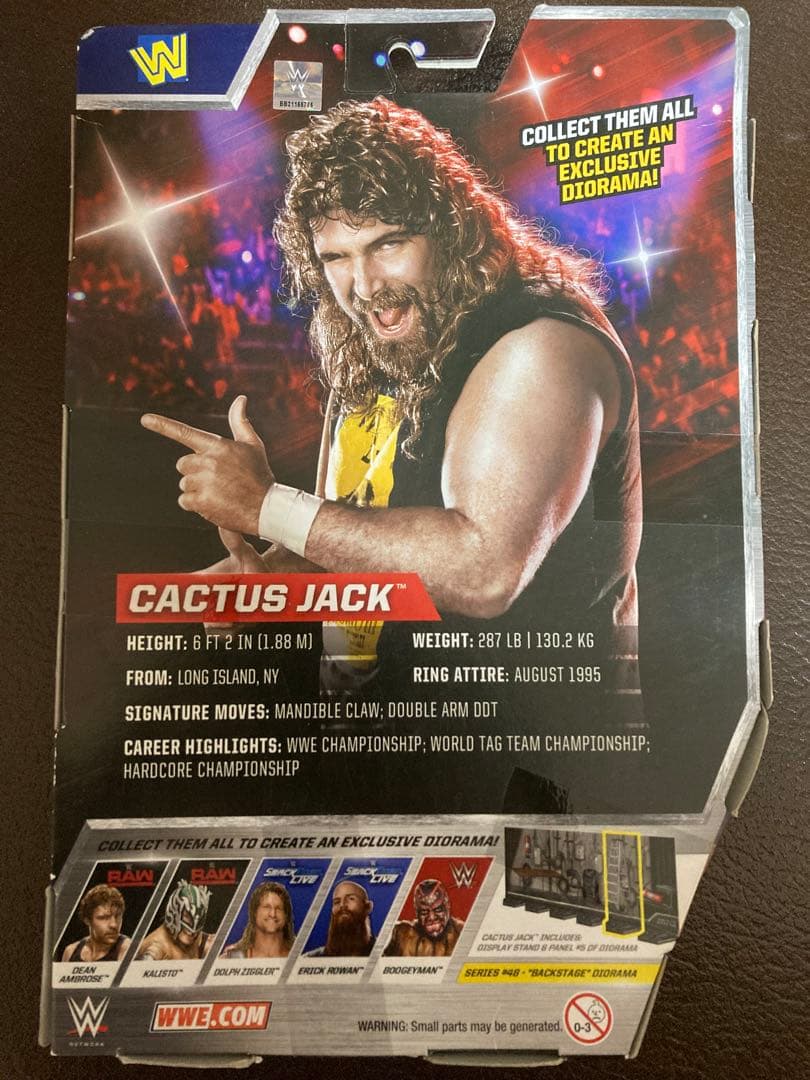 【ドジ郎】 WWE カクタスジャック&テリー2体セット