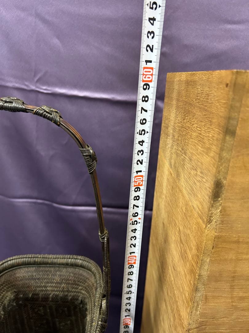 2代目田辺竹雲斎作　堺市の竹工芸品　花籠