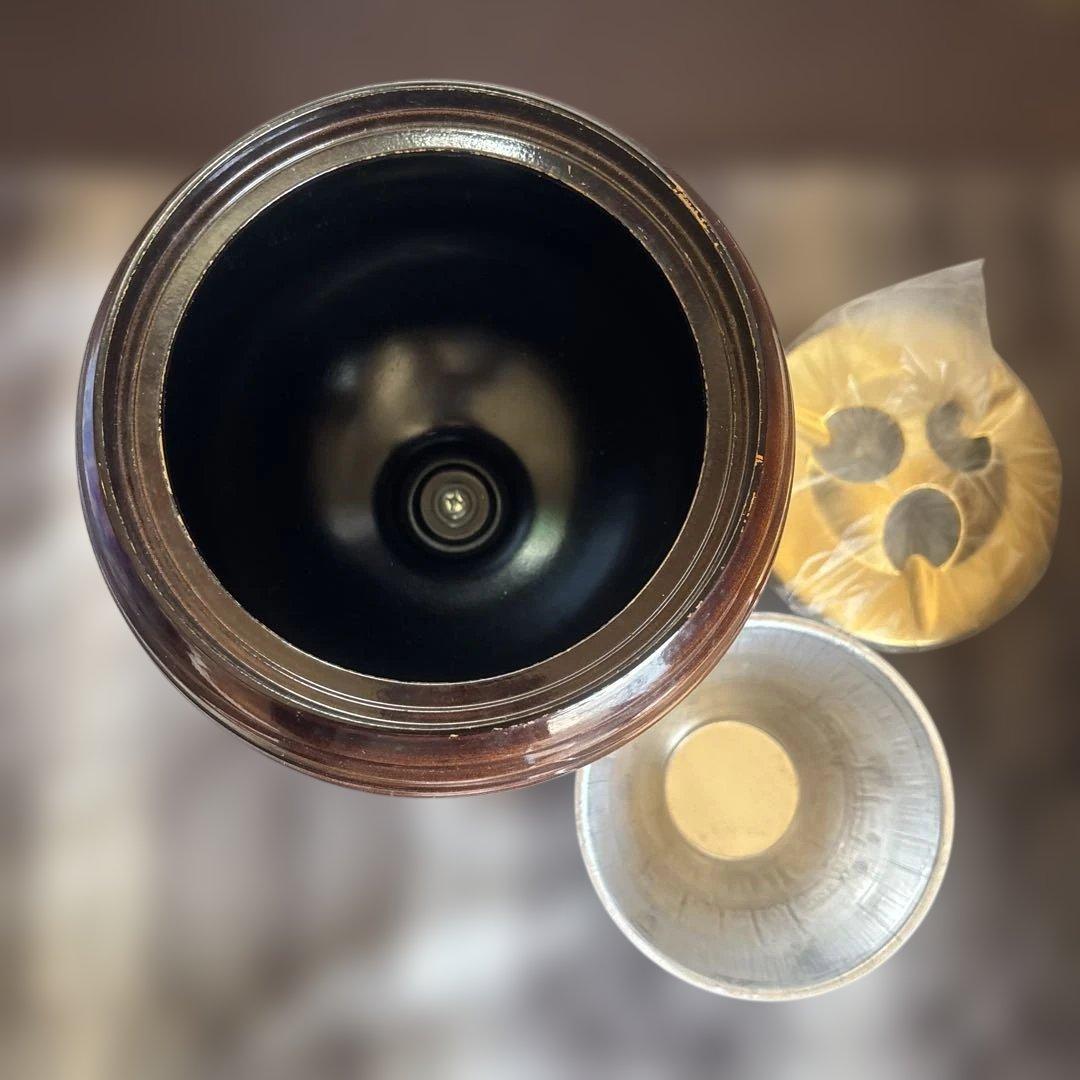 灰皿　木目調　アンティーク　未使用