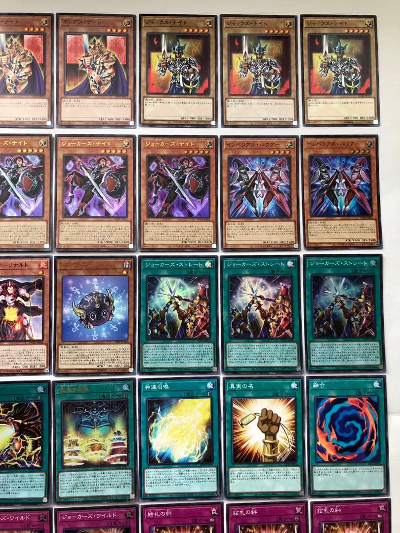 遊戯王カード　絵札オシリス・オベリスクデッキ　アルカナナイトジョーカー