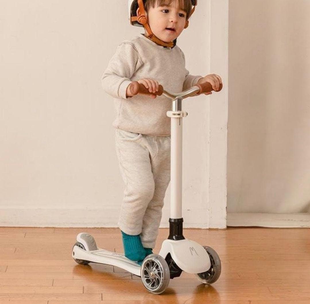 MomnLittle キッズキックボード ベージュ