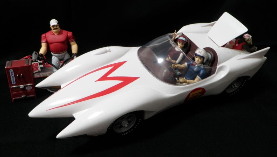 希少 Speed racer Mach 5 プレイセット+別売フィギュア 送料込