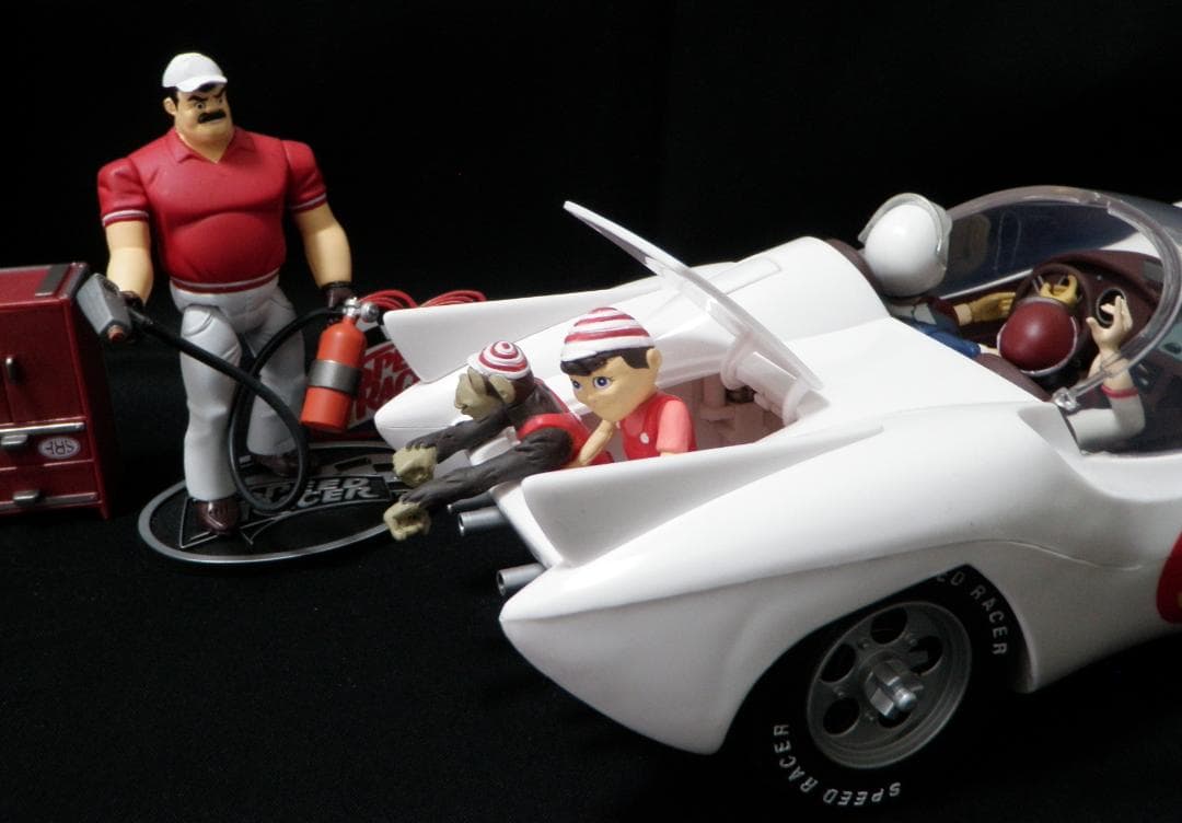 希少 Speed racer Mach 5 プレイセット+別売フィギュア 送料込