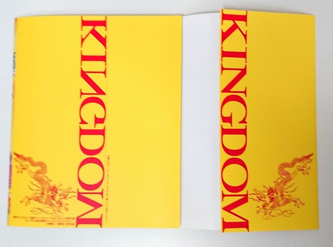 ヤングジャンプGOLD 付録 キングダム 48巻 コミックかけ替えカバー 未使用