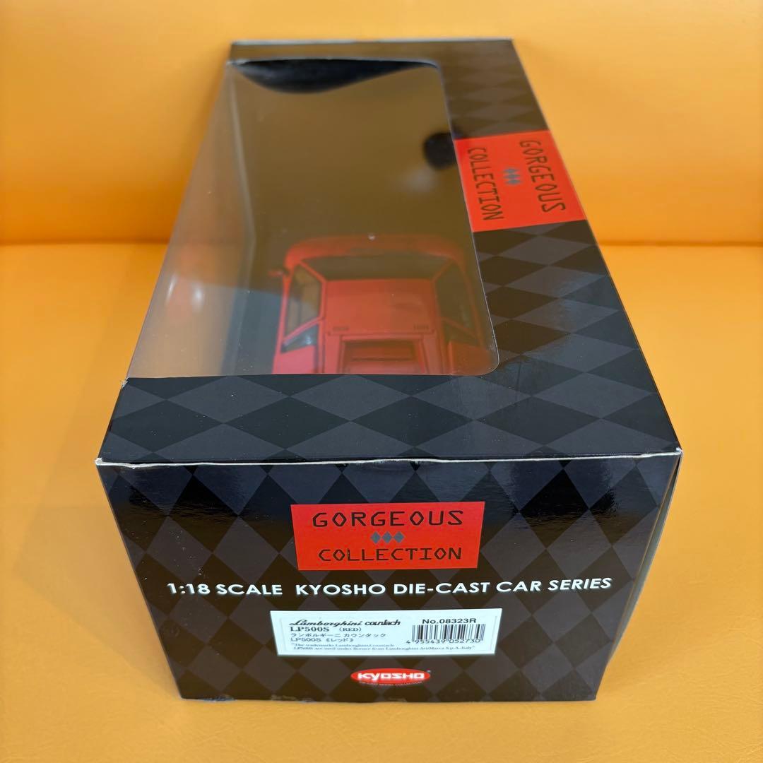 京商 1/18 ランボルギーニ カウンタックLP500 S赤
