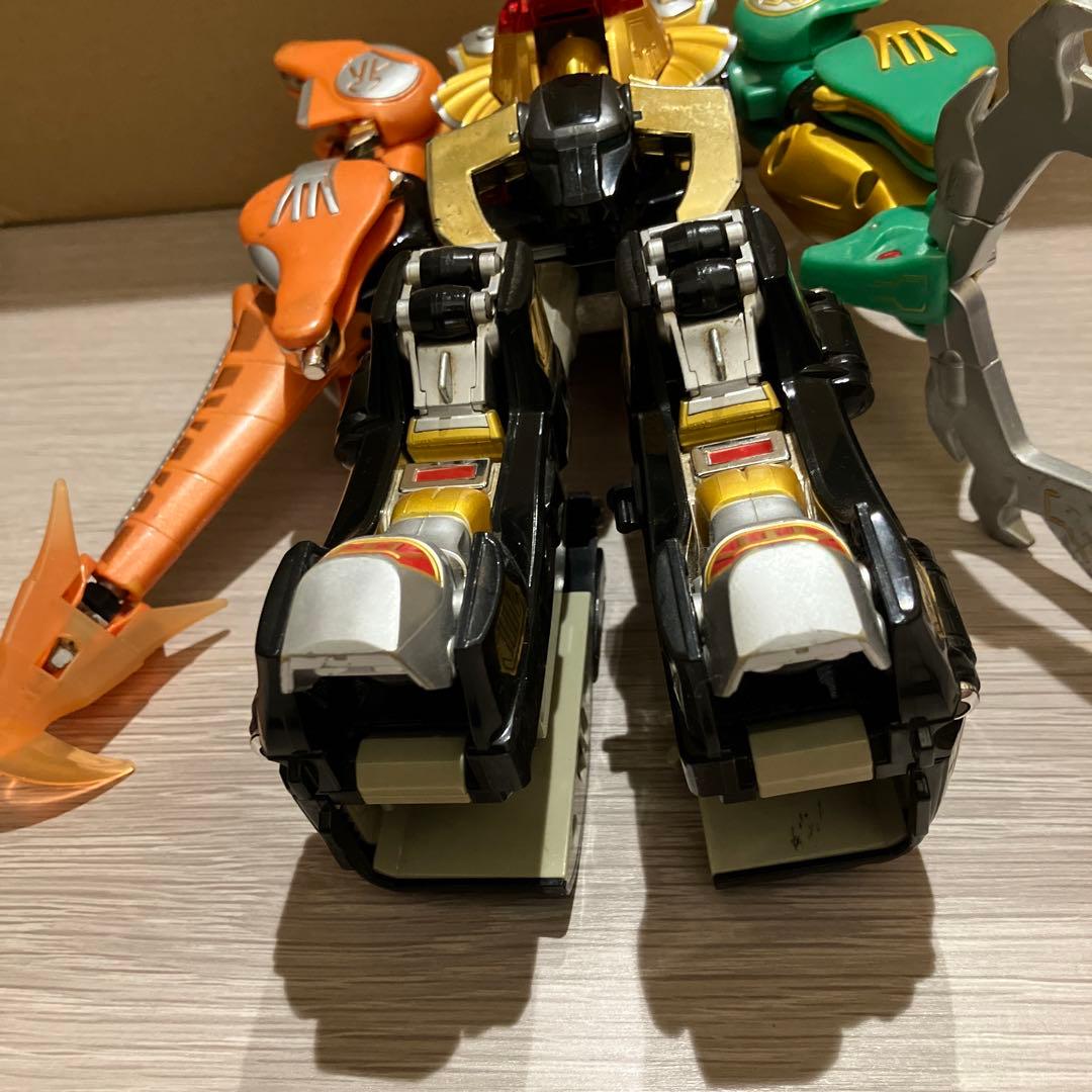 DX超合金　百獣戦隊ガオレンジャー　ガオキングスピアー　ガオキングクロスホーン