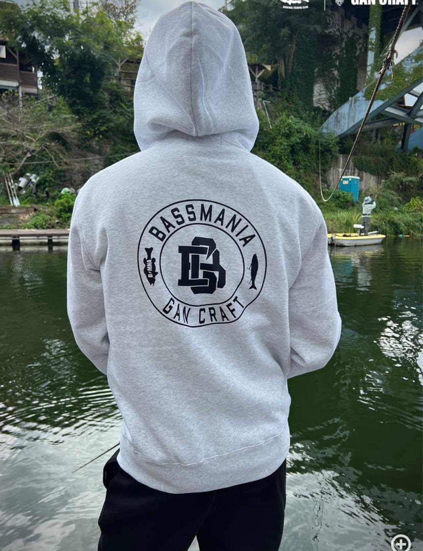 ◆レア◆完全未開封　ガンクラフト&バスマニア　コラボ限定パーカー　M