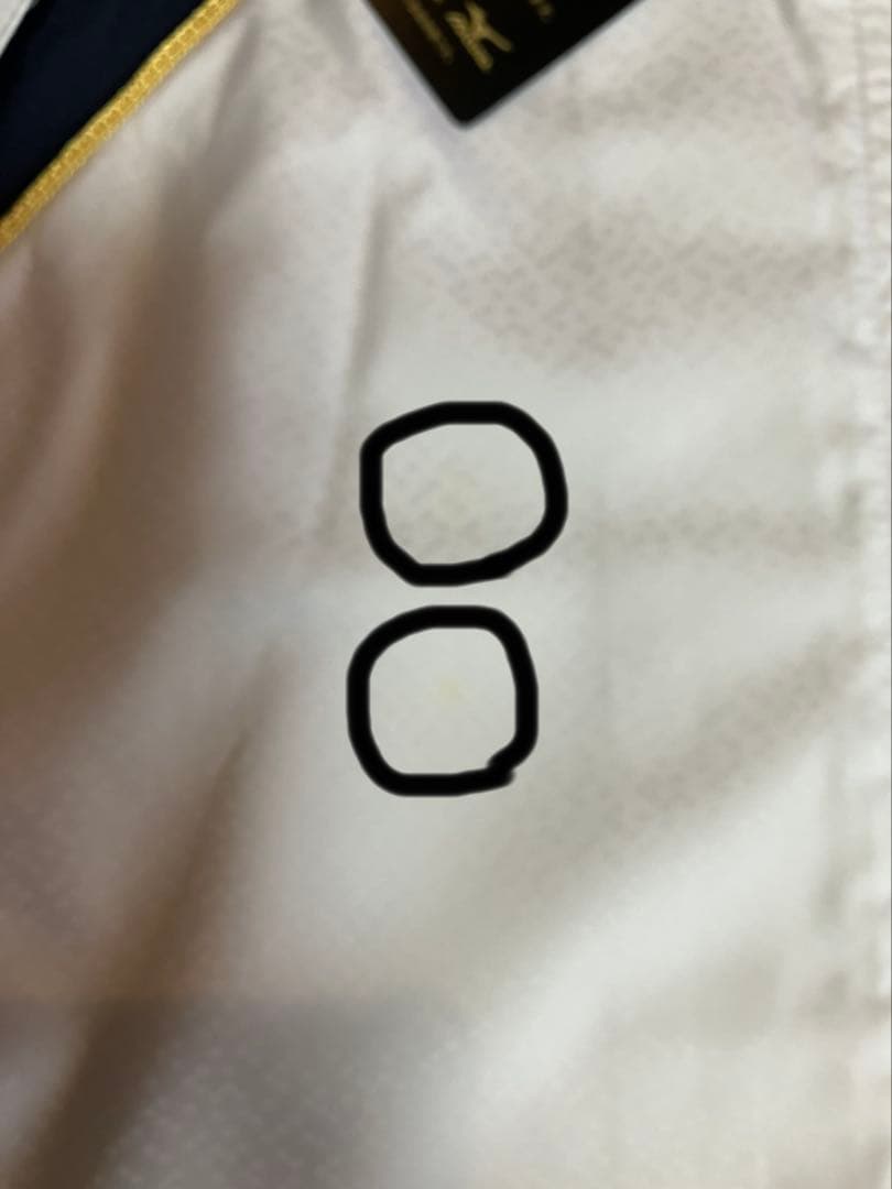 ミズノプロ　ウィンドブレーカー上下セット Lサイズ 新品未使用ですが薄いシミあり