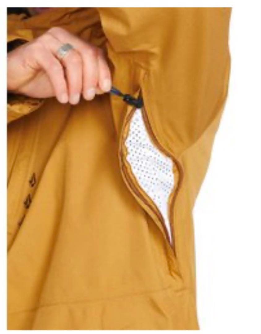 Volcom ボルコム GORE-TEXジャケット メンズ Mサイズ キャラメル