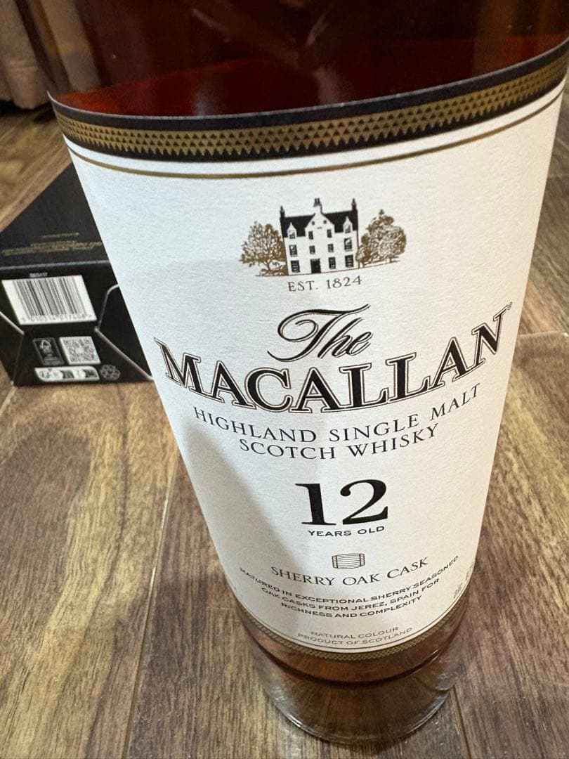 The Macallan 12 Yearsシングルモルトウイスキー 700ml